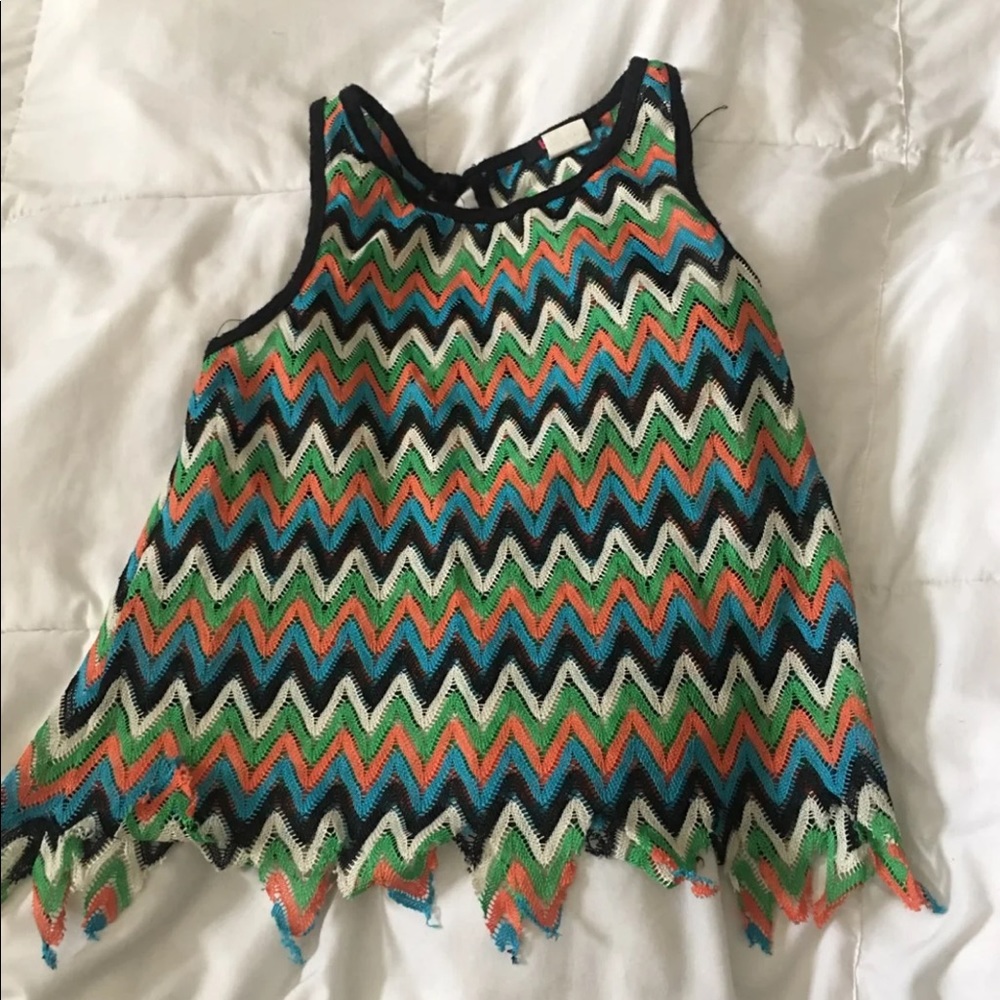 CropTop Tank Bathing Suit Cover